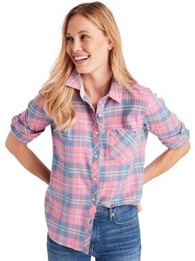 Vineyard Vines Pacific Plaid Chilmark Relaxed Button-Down Shirt